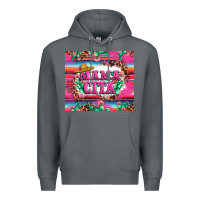 Rock mama cita cactus serape Premium Hoodie - LillyAllenDesigns