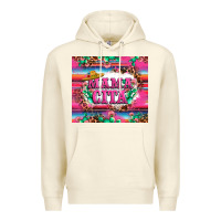 Sandshell mama cita cactus serape Premium Hoodie - LillyAllenDesigns