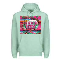 Seafoam mama cita cactus serape Premium Hoodie - LillyAllenDesigns