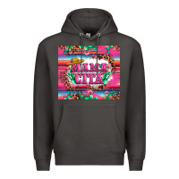 Smoke mama cita cactus serape Premium Hoodie - LillyAllenDesigns