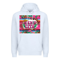 White mama cita cactus serape Premium Hoodie - LillyAllenDesigns