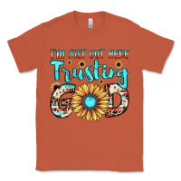 Copper i'm just out here trusting god Classic Tee - JahusDesignShop
