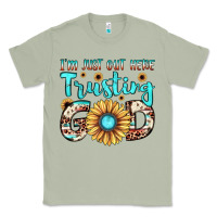 Matcha i'm just out here trusting god Classic Tee - JahusDesignShop