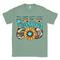 Sage i'm just out here trusting god Classic Tee - JahusDesignShop