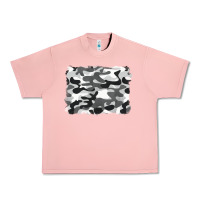 Salmon black and white camouflage Urban Heavy Tee - BarkalooDesign