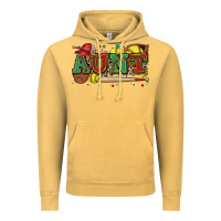 Vintage Mustard aunt softball Vintage Hoodie - Zillion Design Studio