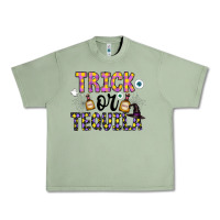 Oil Green Tequila Urban Heavy Tee - CowhideDigitalArt