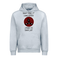 Heather Grey Your Biggest Competitor Urban Hoodie - Bettercallsaul