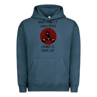Pigment Midnight Navy Your Biggest Competitor Urban Hoodie - Bettercallsaul