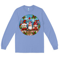 Colony Blue christmas gnomes ornament Long Sleeve Tee - Artiststas