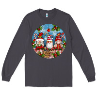 Christmas Gnomes Ornament Long Sleeve Tee | Teevron