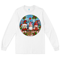 White christmas gnomes ornament Long Sleeve Tee - Artiststas