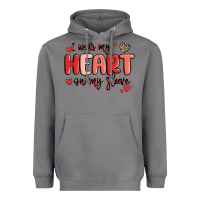 Storm i wear my heart on my sleeve Heavyweight Hoodie - MaliasSmallBusiness
