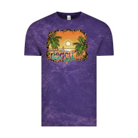 Cloud Purple beach vibes Vintage Tee - SublimationCraftShop
