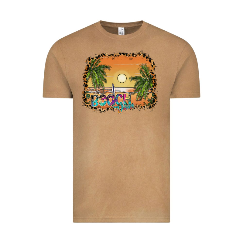 Beach Vibes Vintage Tee by SublimationCraftShop | Teevron