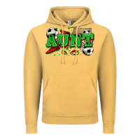 Vintage Mustard aunt soccer Vintage Hoodie - Zillion Design Studio