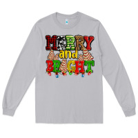 Moon Dust merry and bright with christmas tree  cakes ado Long Sleeve Tee - AdoDesignShop