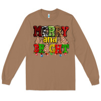 Toasted Coconut merry and bright with christmas tree  cakes ado Long Sleeve Tee - AdoDesignShop