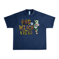 Navy bad witch vibes Urban Heavy Tee - CowhideDigitalArt