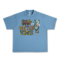 Pebble Blue bad witch vibes Urban Heavy Tee - CowhideDigitalArt
