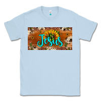 Dusty Blue jesus Classic Tee - JahusDesignShop