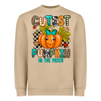 Mushroom Cutest Pumpkin In The Patch Heavyweight Sweatshirt - texasbilliewilder