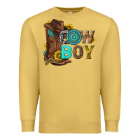 Antique Gold western cowboy Premium Sweatshirt - NancyCooperArtShop