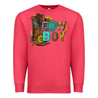 Cardinal western cowboy Premium Sweatshirt - NancyCooperArtShop