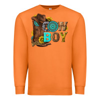 Carrot western cowboy Premium Sweatshirt - NancyCooperArtShop