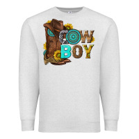 Oatmeal Heather western cowboy Premium Sweatshirt - NancyCooperArtShop
