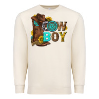 Sandshell western cowboy Premium Sweatshirt - NancyCooperArtShop
