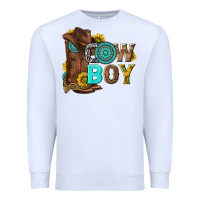 White western cowboy Premium Sweatshirt - NancyCooperArtShop