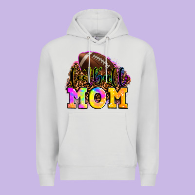 Football Mom Premium Hoodie Designed By Lillyallendesigns
