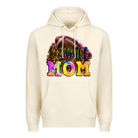 Sandshell football mom Premium Hoodie - LillyAllenDesigns