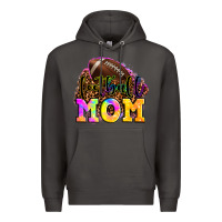 Smoke football mom Premium Hoodie - LillyAllenDesigns