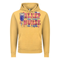Vintage Mustard sleep all day nurse all night Vintage Hoodie - texasbilliewilder