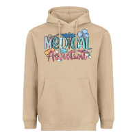 Mushroom medical assistant nurse Heavyweight Hoodie - MaliasSmallBusiness