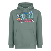 Sage medical assistant nurse Heavyweight Hoodie - MaliasSmallBusiness