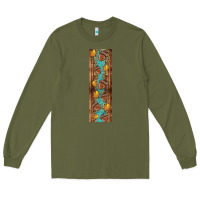 Army Green autumn squirrel Long Sleeve Tee - BundleAndBundleShop
