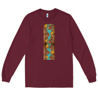 Burgundy autumn squirrel Long Sleeve Tee - BundleAndBundleShop