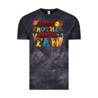 Cloud Black little brother biggest fan Vintage Tee - AdoDesignShop