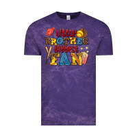 Cloud Purple little brother biggest fan Vintage Tee - AdoDesignShop