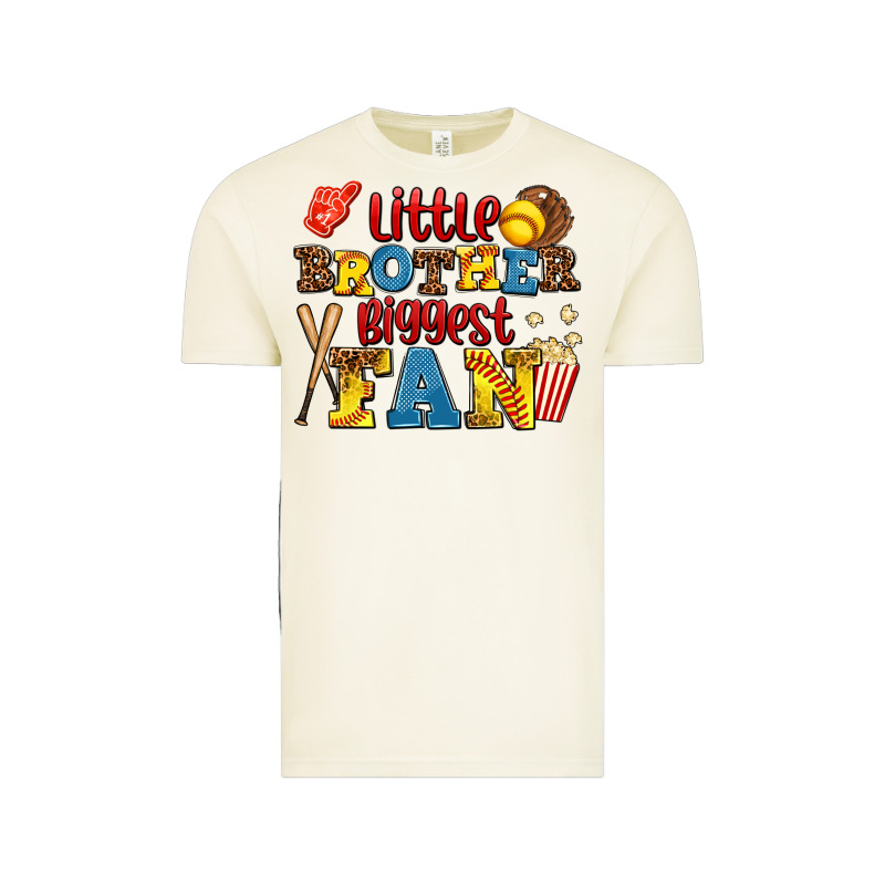 Little Brother Biggest Fan Vintage Tee by AdoDesignShop | Teevron