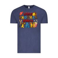 Vintage Denim little brother biggest fan Vintage Tee - AdoDesignShop