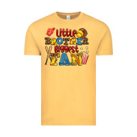 Vintage Mustard little brother biggest fan Vintage Tee - AdoDesignShop