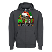 Smoke merry slothmas Zipper Hoodie - Jasminsmagicworld