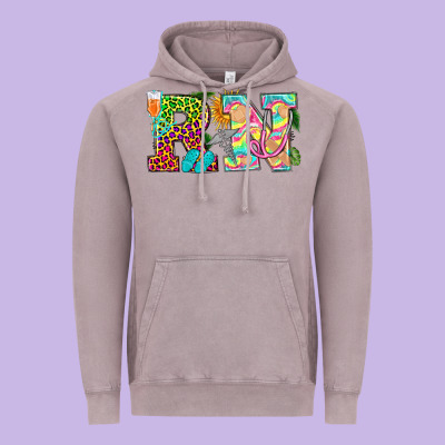 Summer Rn Vintage Hoodie Designed By Texasbilliewilder