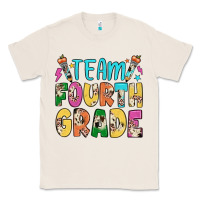 Natural team fourth grade Classic Tee - JahusDesignShop