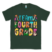 Sports Green team fourth grade Classic Tee - JahusDesignShop