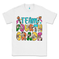 White team fourth grade Classic Tee - JahusDesignShop